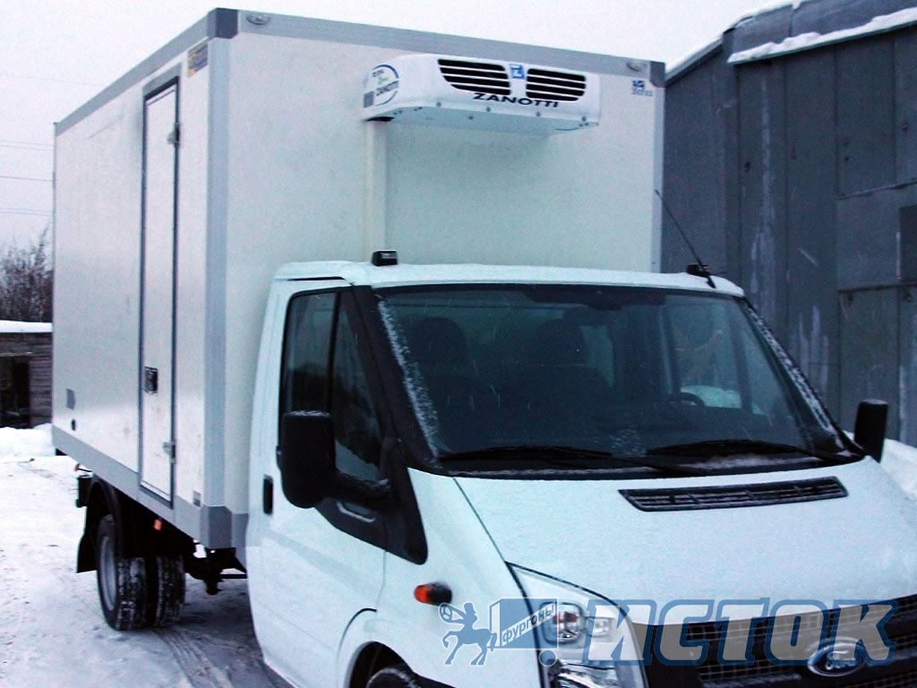 Холодильный агрегат «Zanotti S.p.A» холод / тепло на автофургоне рефрижераторе «Форд» Transit