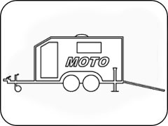 Прицеп фургон «Автодом-Мото»