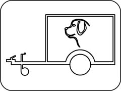Прицепы для перевозки собак и домашних животных