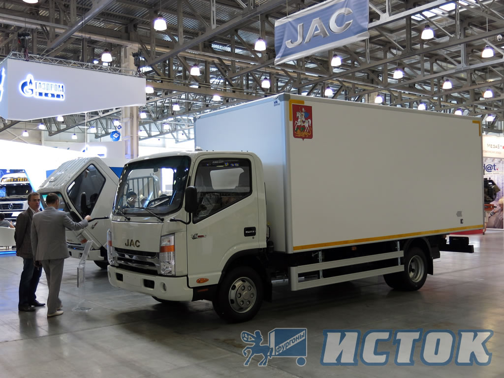 Первый фургон на «JAC» был изготовлен в «Исток» для выставки АВТОТРАНС / 14